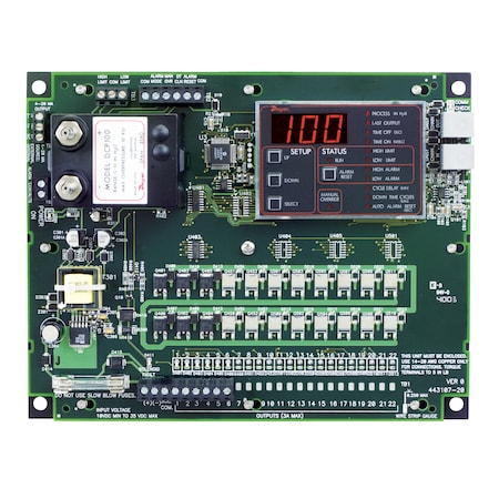 Dwyer Instruments Dust collector timer controller, 6 channels. DCT1006DC